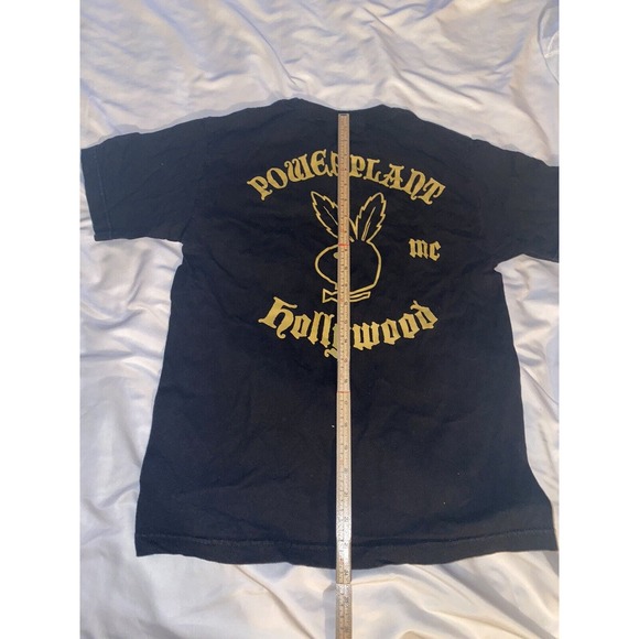 Vintage cycles Power plant California Pocket Graphic Print T-shirt Size Small - Picture 6 of 7